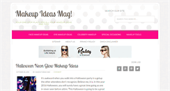 Desktop Screenshot of makeupideasmag.com